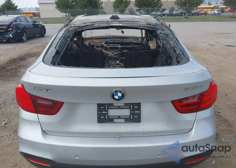 2015 BMW 335I Gran Turismo xDrive из США, поврежденный, VIN WBA3X9C53FD868853